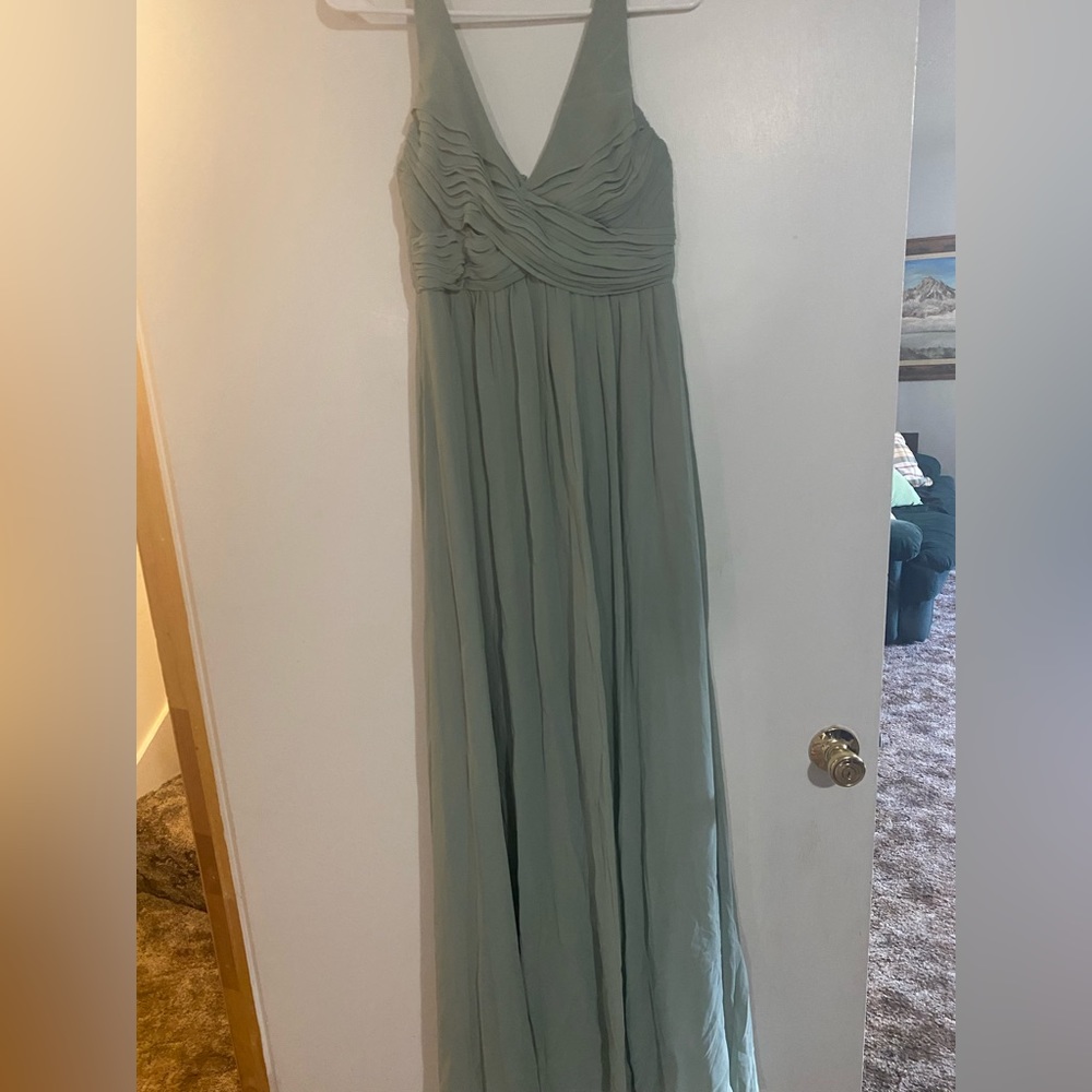Birdy Grey mint green long formal dress
